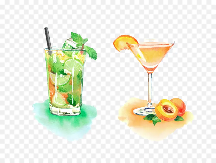 Cocktails，Boissons PNG