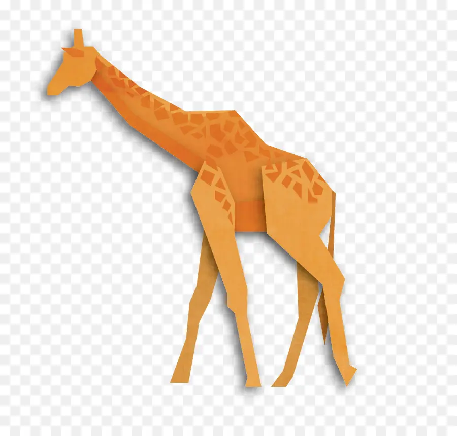 Le Nord De La Girafe，Origami PNG