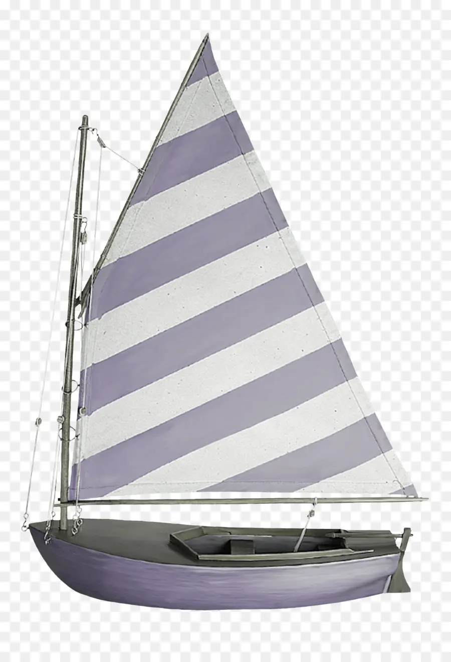 Voilier Violet，Naviguer PNG