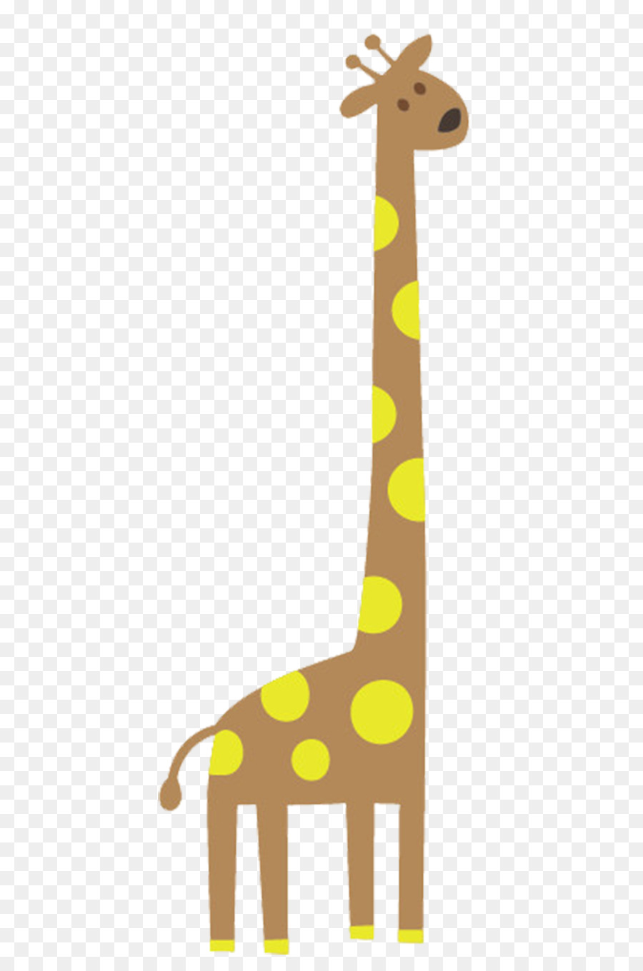 Girafe De Dessin Animé，Long Cou PNG