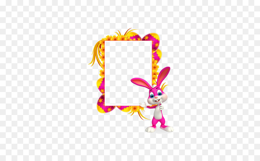 Cadre De Lapin，Lapin PNG