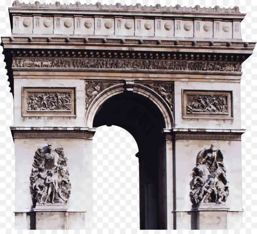 Arc De Triomphe，Place De La Concorde PNG