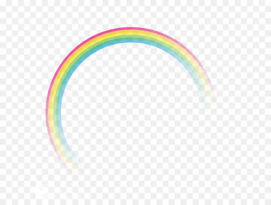 Cercle Arc En Ciel Avec Coeurs，Arc En Ciel PNG