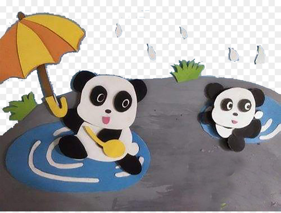 Pandas，Parapluie PNG