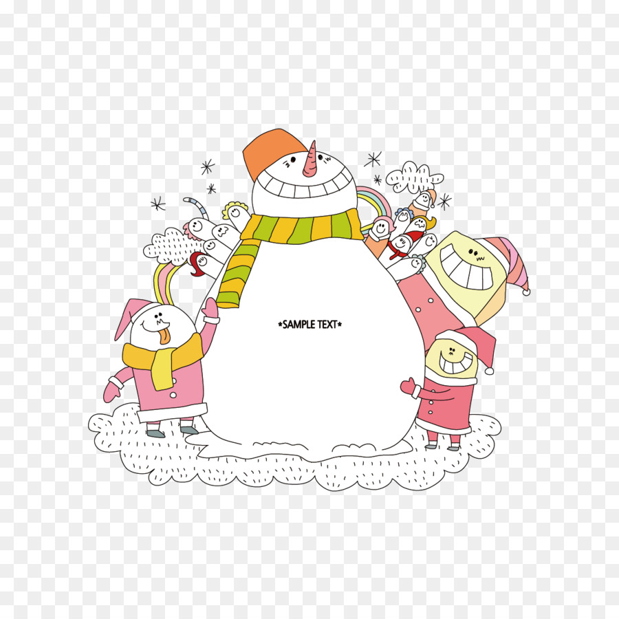 Bonhomme De Neige，Dessin Animé PNG