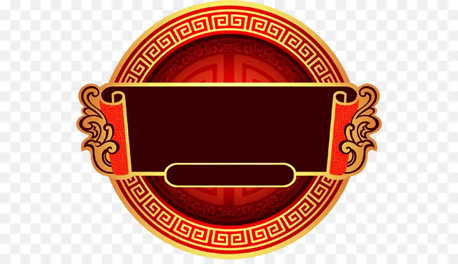 Chinoiserie，Cercle PNG