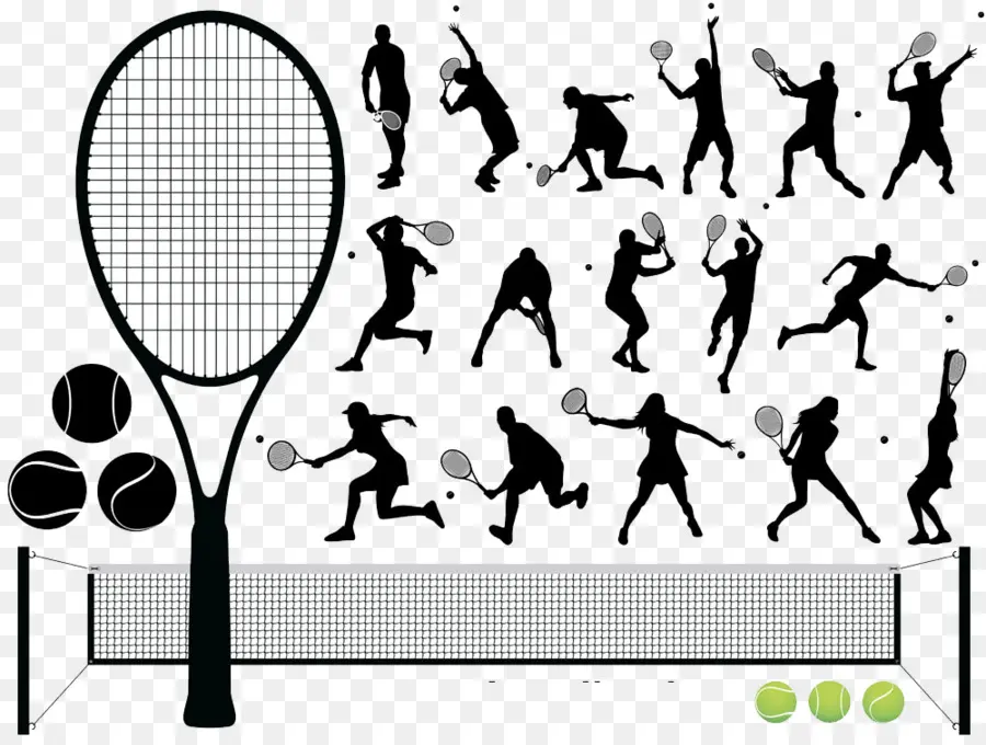 Tennis，Raquette PNG