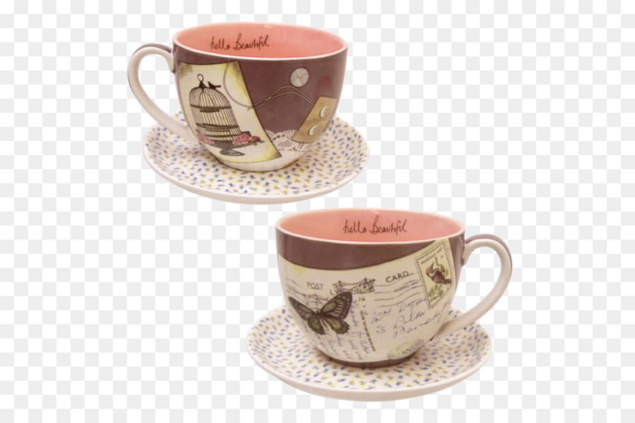 Tasses Et Soucoupes Décoratives，Tasses PNG