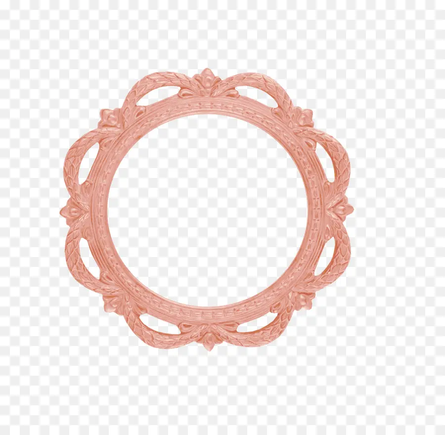 Cadre Décoratif，Rond PNG