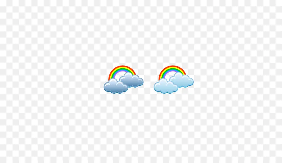 Arc En Ciel，Nuages PNG