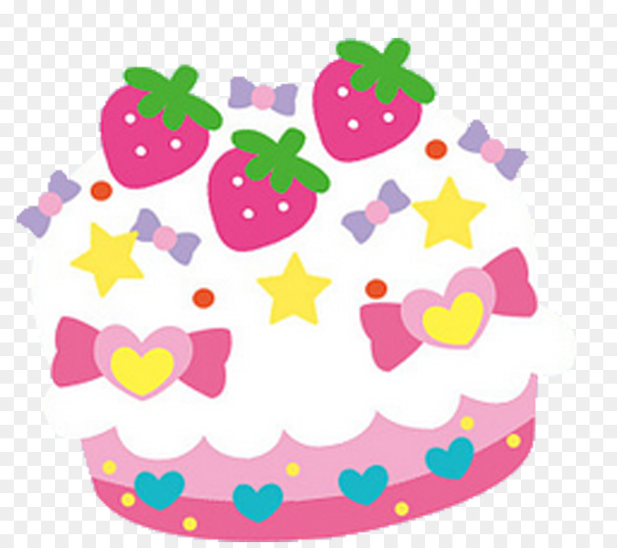 Gâteau à La Crème De Fraise，Crème PNG