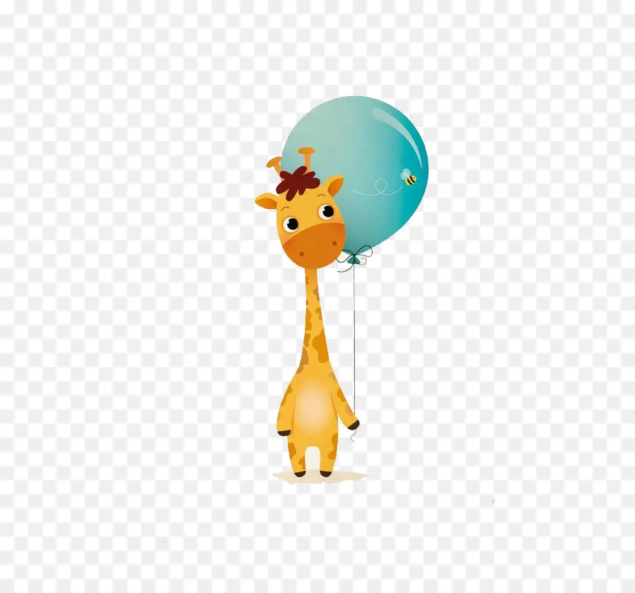 Girafe，Ballon PNG