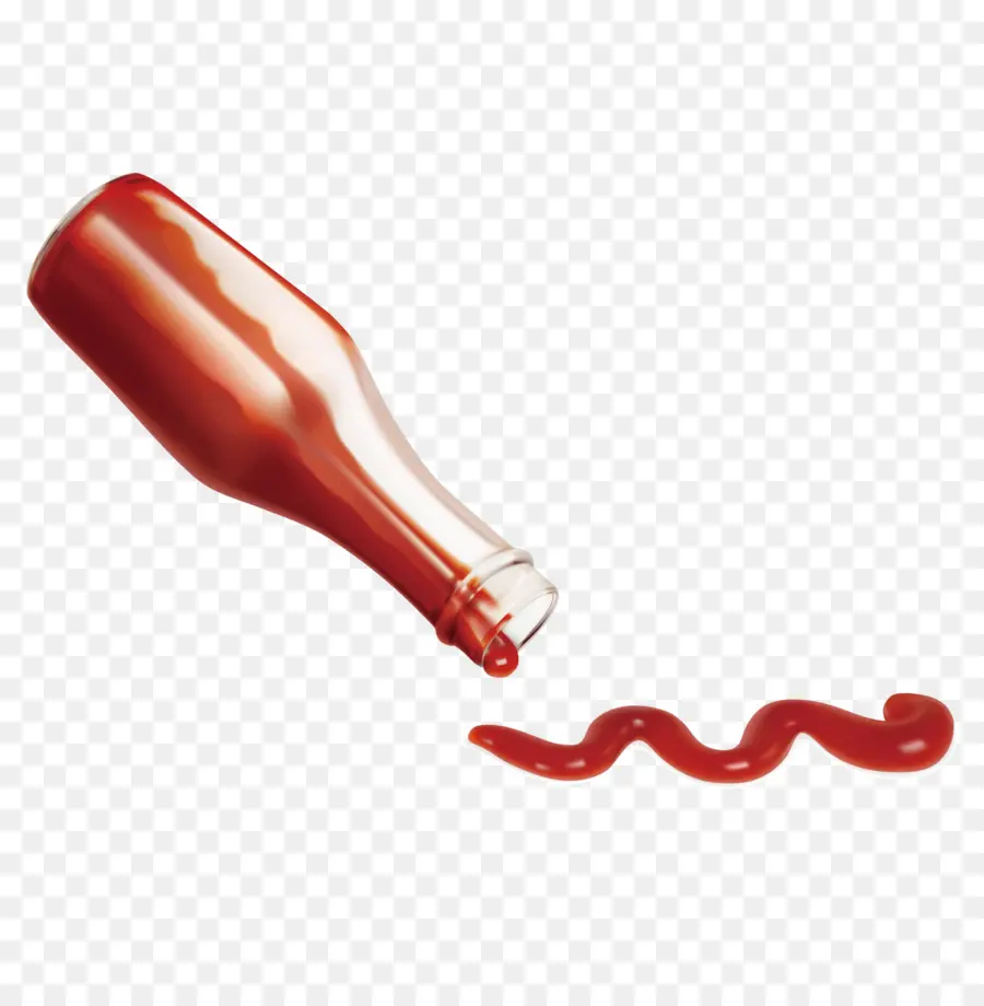 Bouteille De Ketchup，Condiment PNG