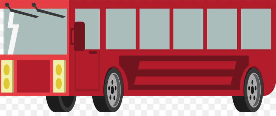 Bus，Rouge PNG