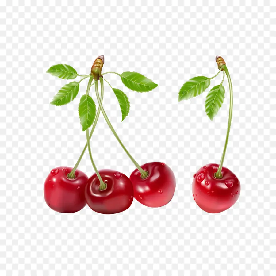 Grappe De Cerises，Cerises PNG