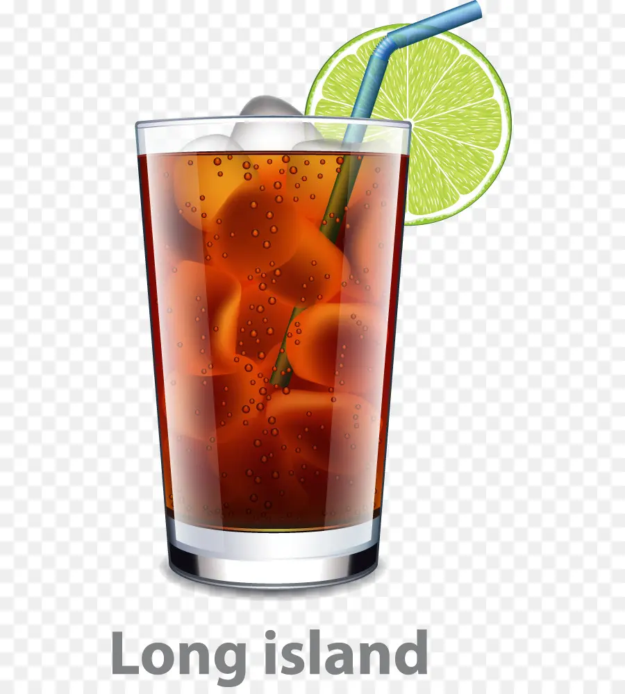 Cocktail，Thé Glacé Long Island PNG