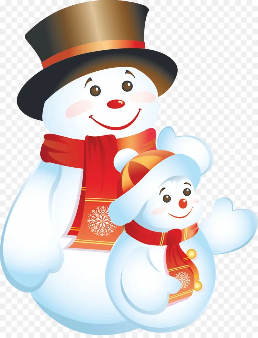 Bonhommes De Neige，Hiver PNG