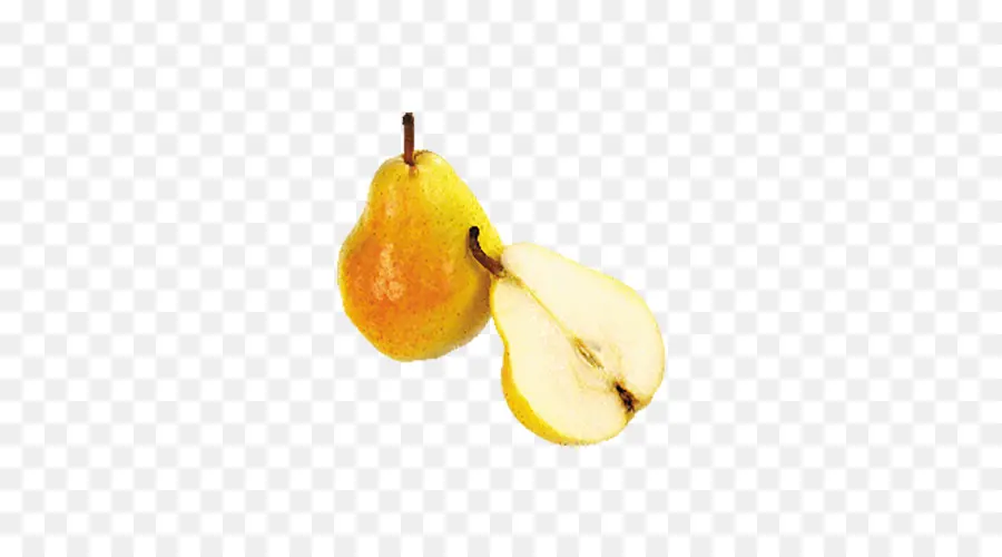 Poire Jaune，Demi Poire PNG