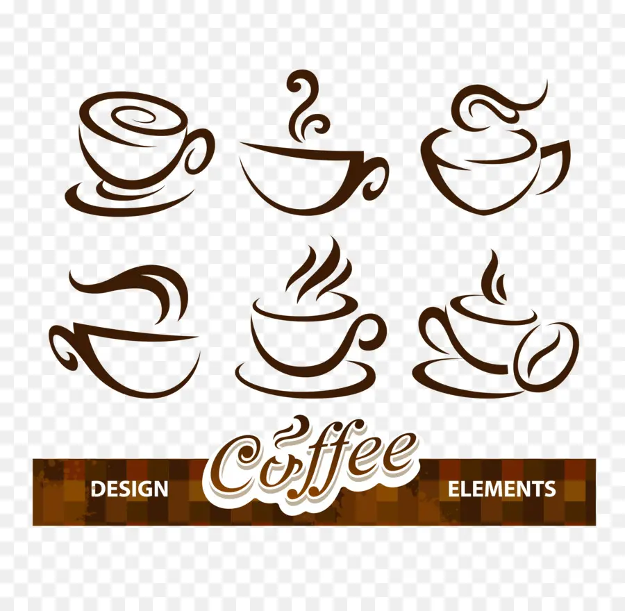 Tasses à Café，Conception PNG