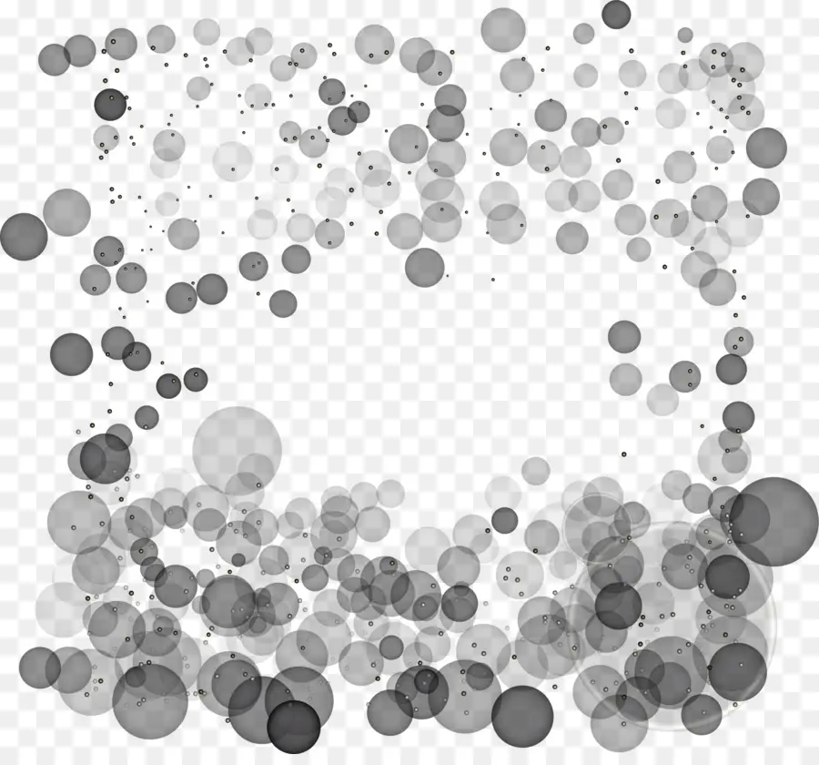 Bulles Grises，Cercles PNG