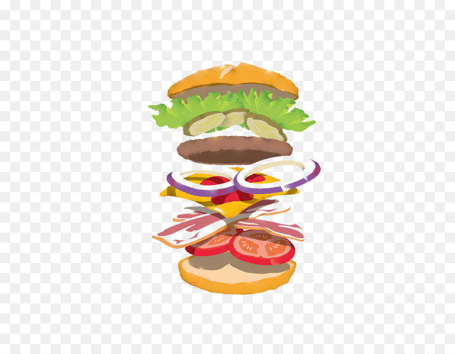 Cheeseburger，Hamburger PNG