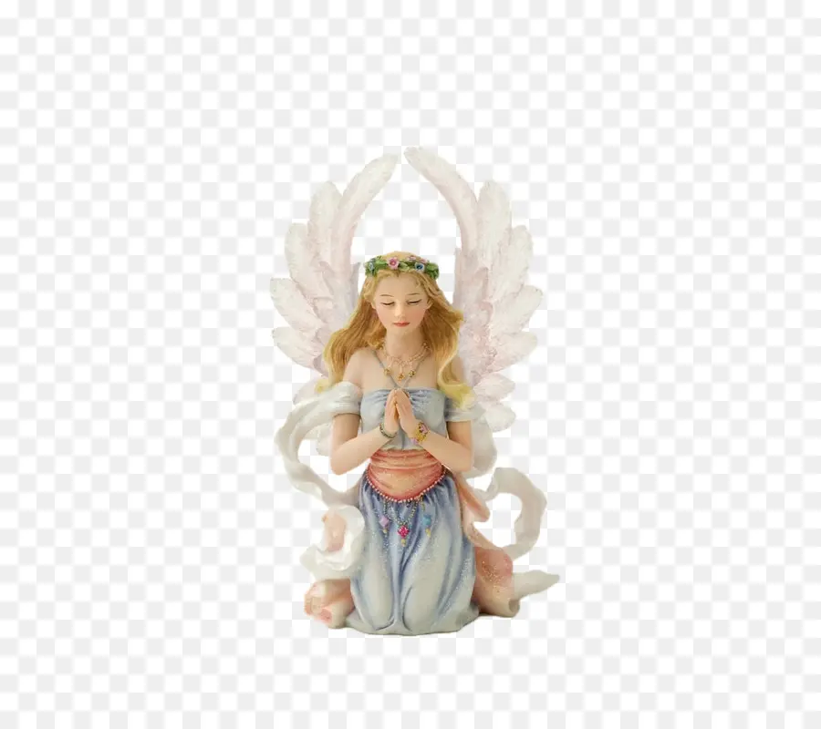 Figurine D'ange，Prier PNG