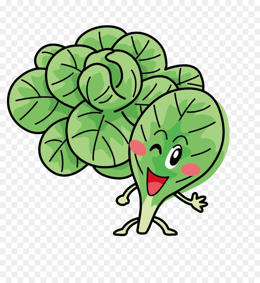 Brocoli Vert，Dessin Animé PNG