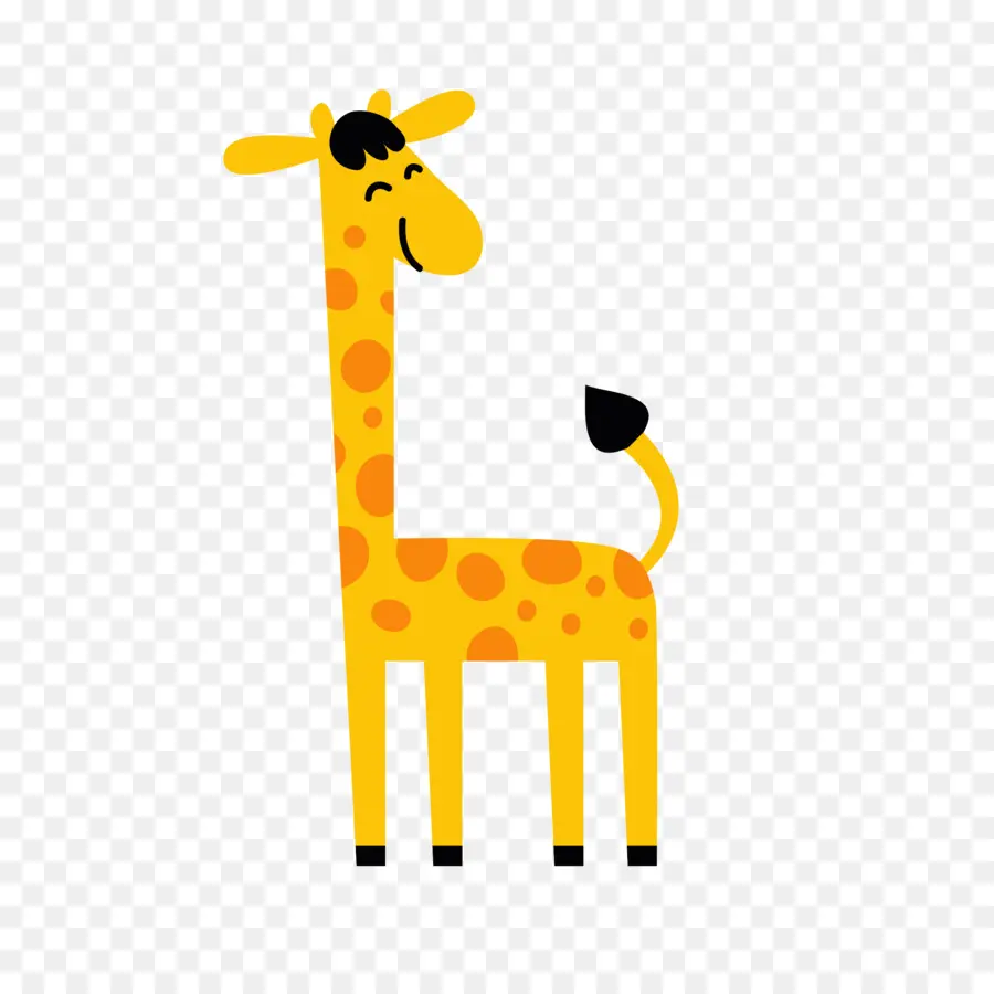 Girafe De Dessin Animé，Long Cou PNG