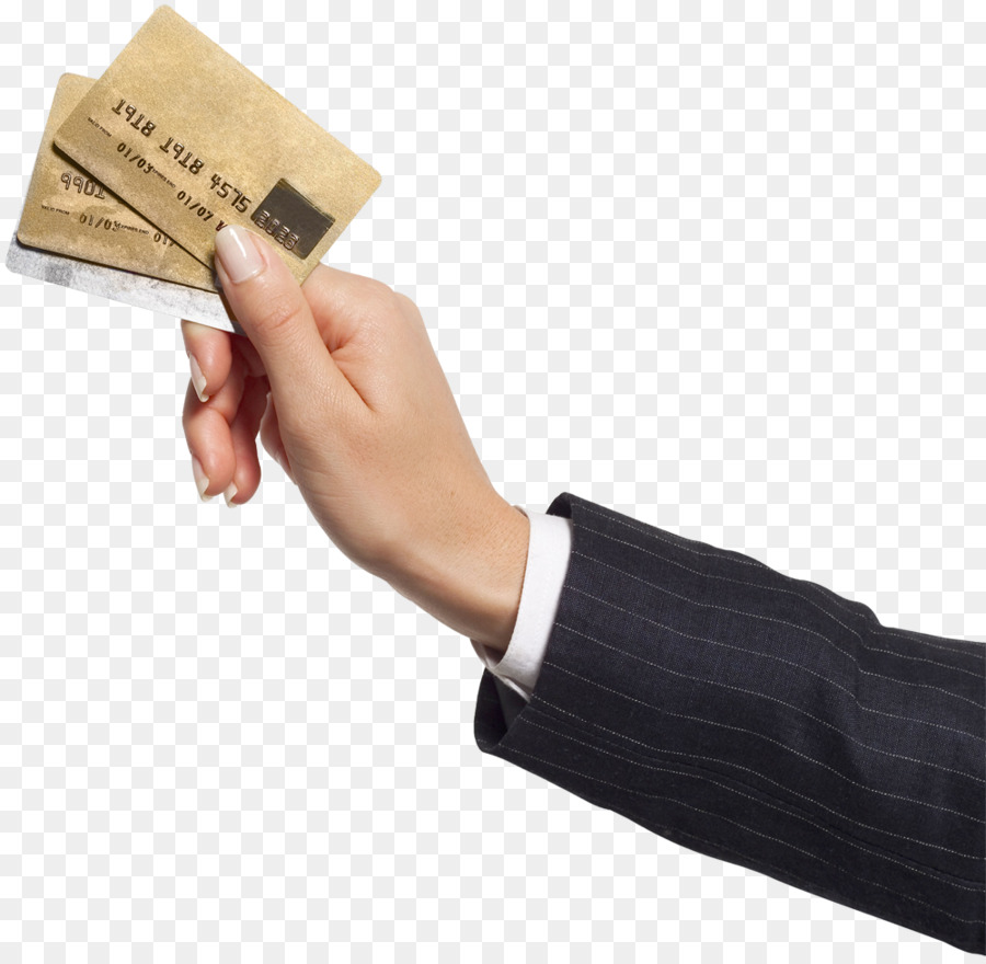 Cartes De Crédit，Main PNG