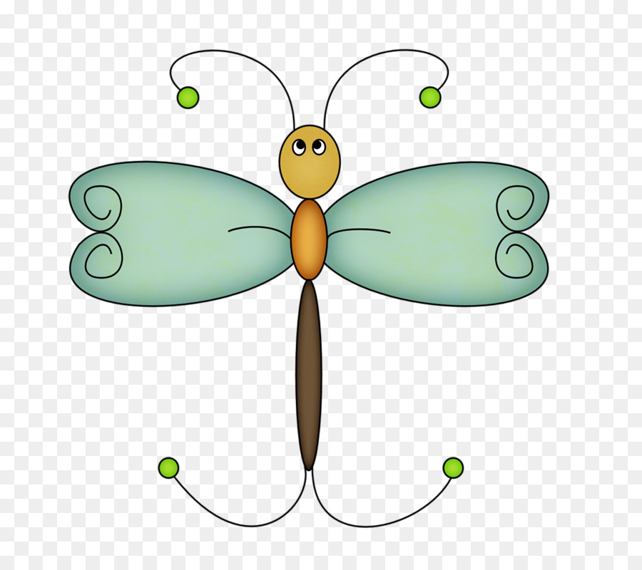 Papillon De Dessin Animé，Ailes PNG