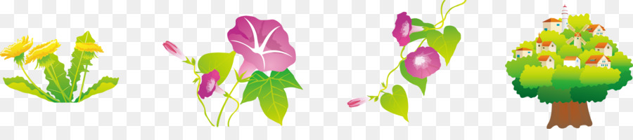 Fleurs，Plantes PNG