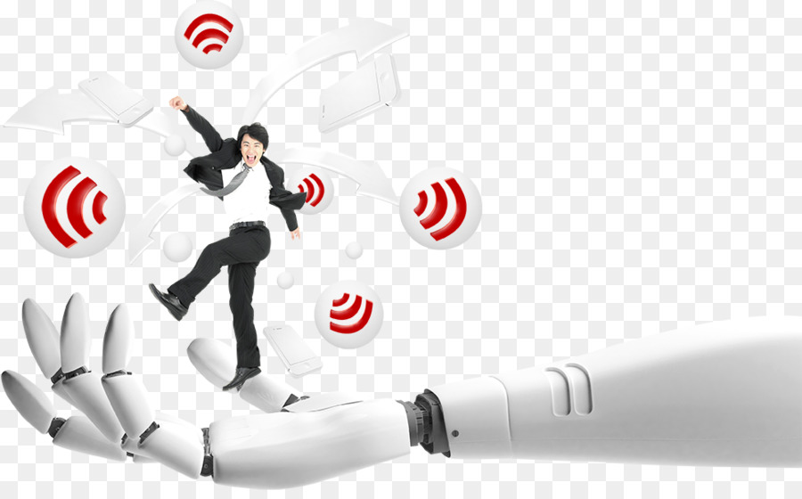 Wifi，Robot PNG