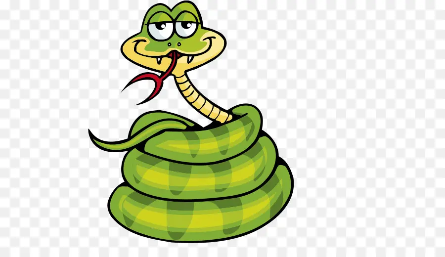 Serpent，Anaconda Vert PNG