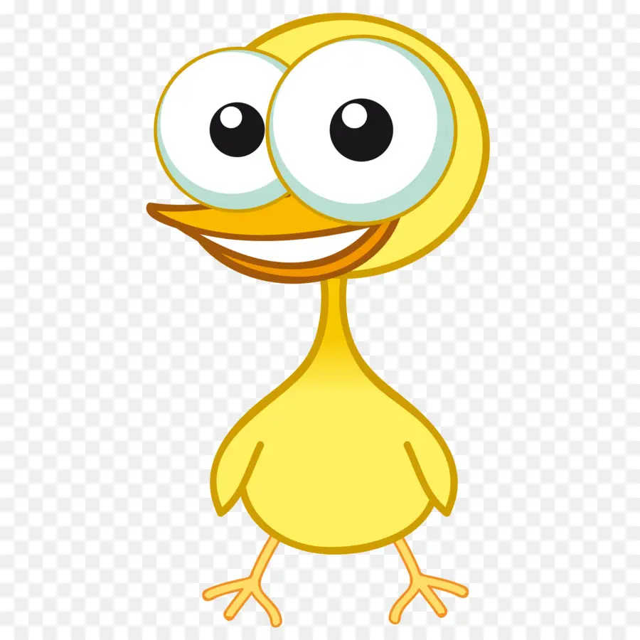 Canard De Dessin Animé，Jaune PNG