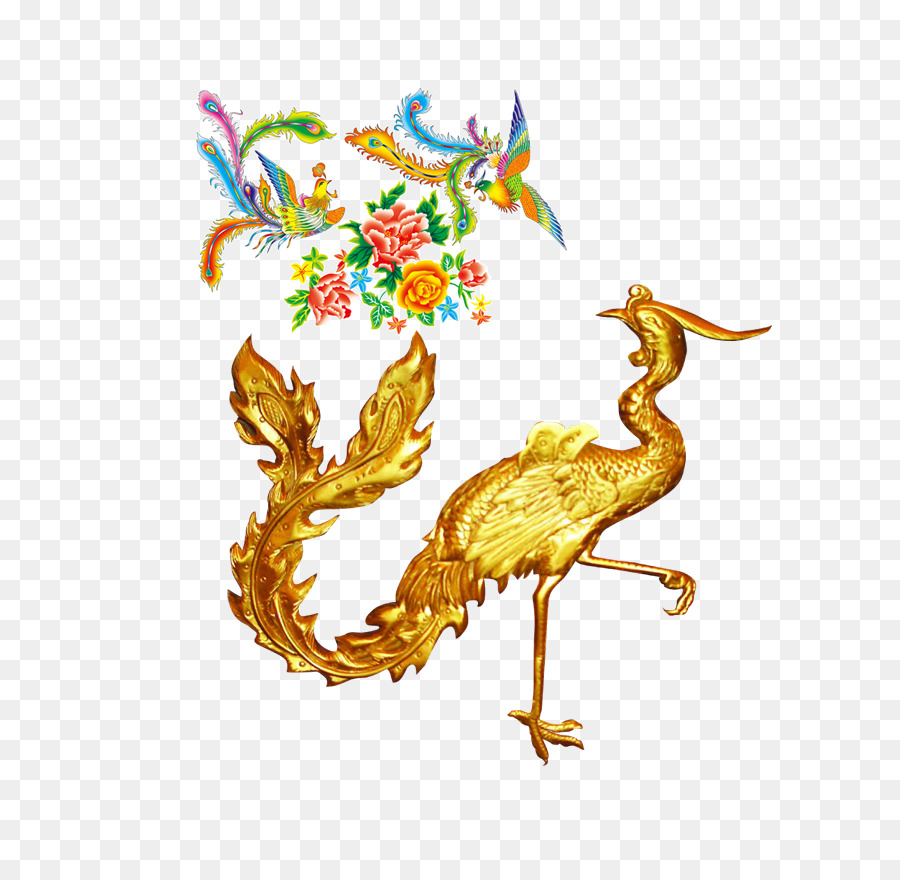 Oiseau D'or，Ornement PNG