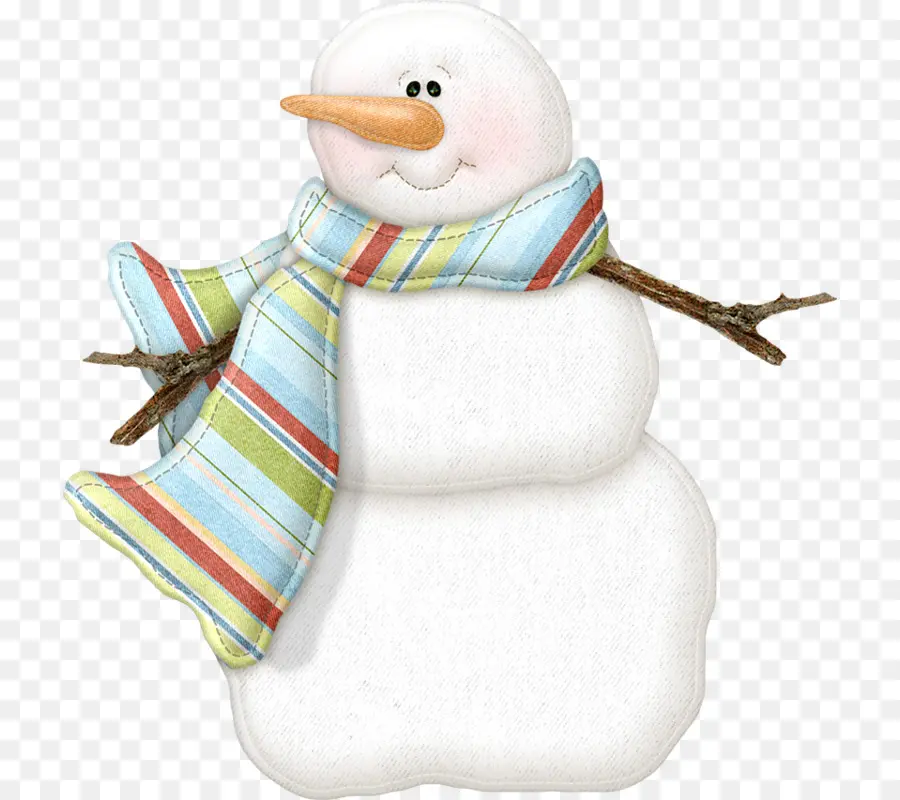 Bonhomme De Neige Avec écharpe，Hiver PNG