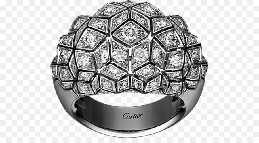 Bague Diamant，Cartier PNG