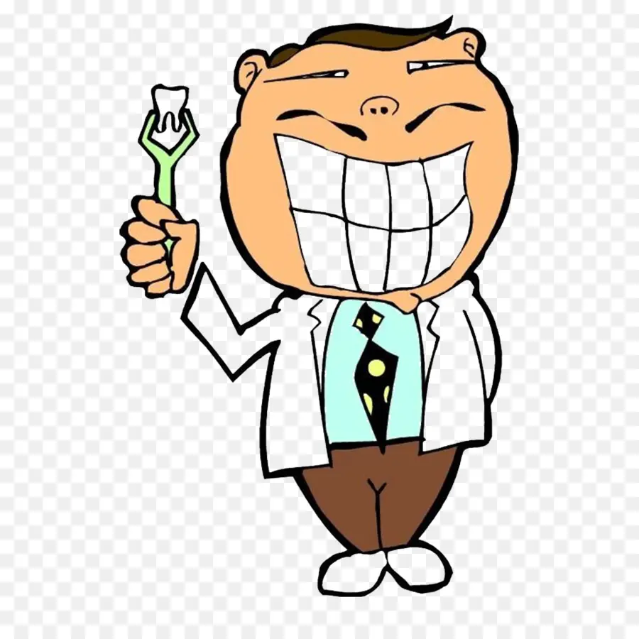 Dentiste De Dessin Animé，Dent PNG