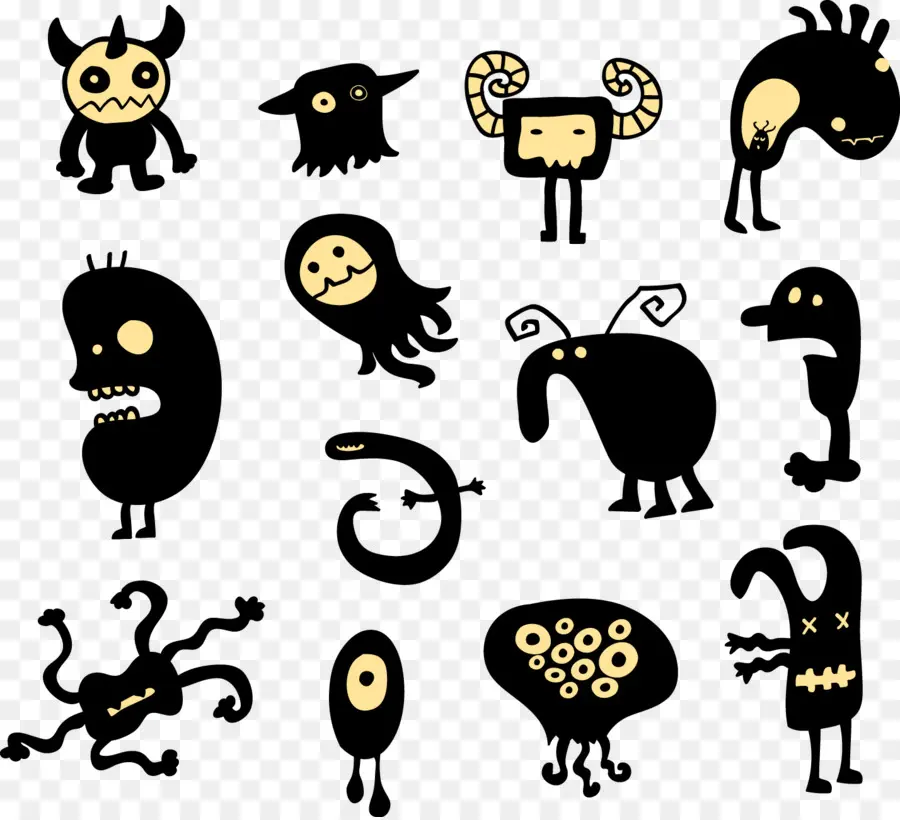 Monstres Mignons，Créatures PNG