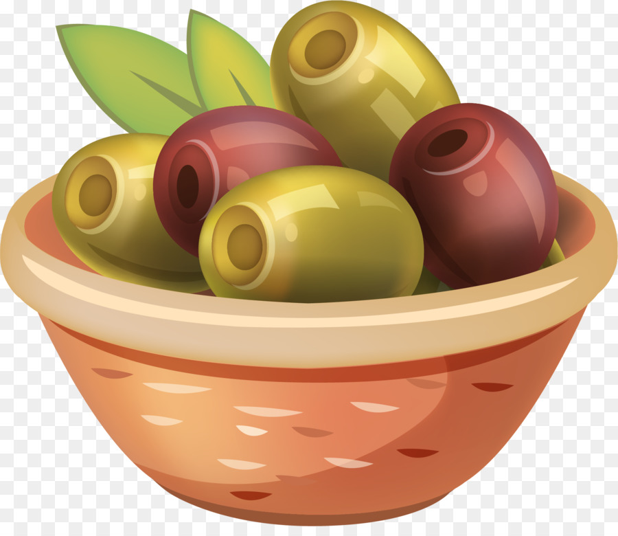 Pot，Olive PNG