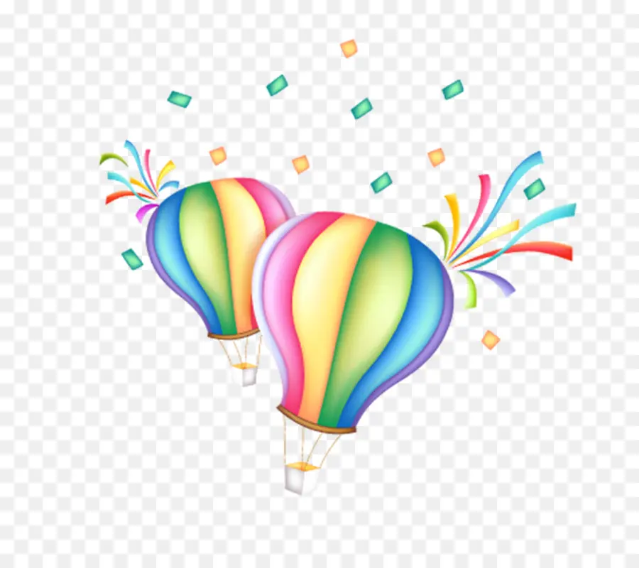 Montgolfières，Des Ballons PNG