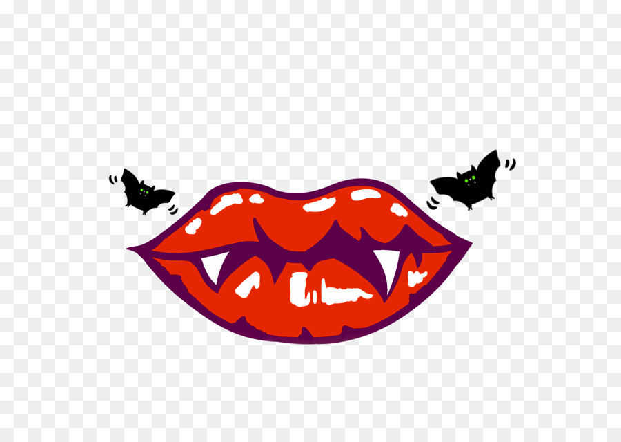 Lèvres De Vampire，Rouge PNG