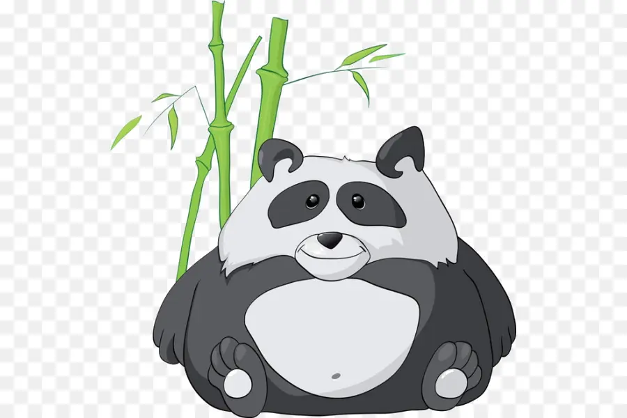 Panda De Dessin Animé，Panda PNG