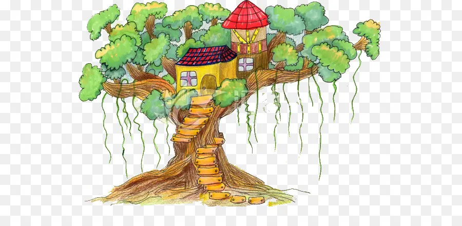 Cabane Dans Les Arbres，Arbre PNG