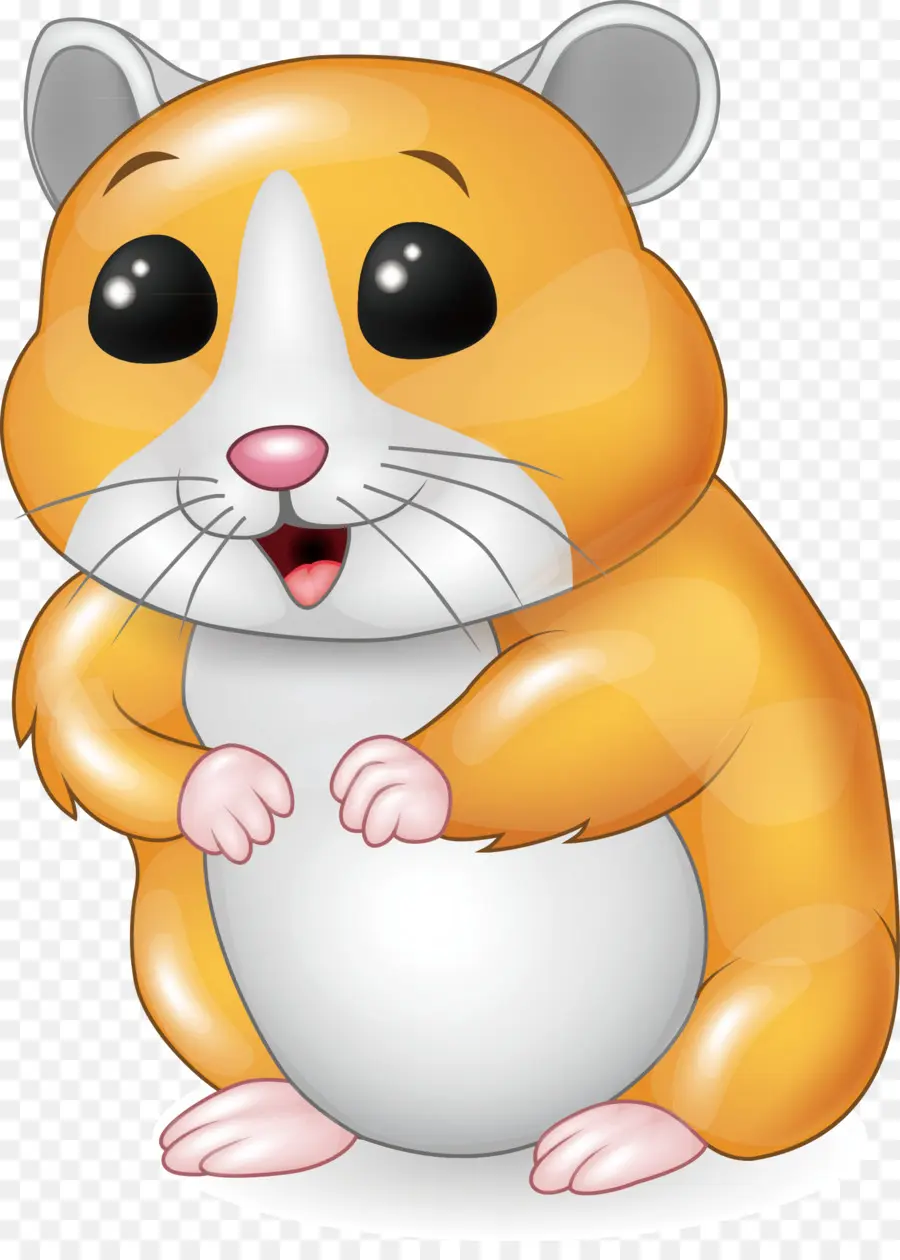 Hamster De Dessin Animé，Rongeur PNG