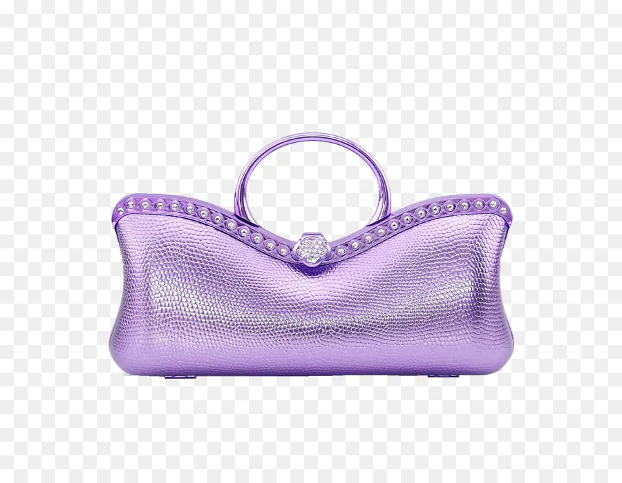 Sac à Main Violet，Mode PNG