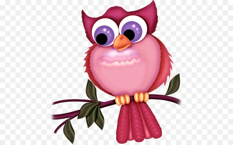 Hibou Rose，Bifurquer PNG