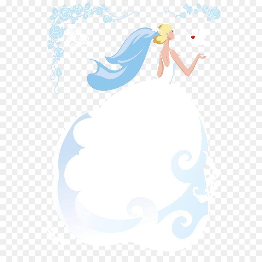 Illustration De La Mariée，Mariage PNG