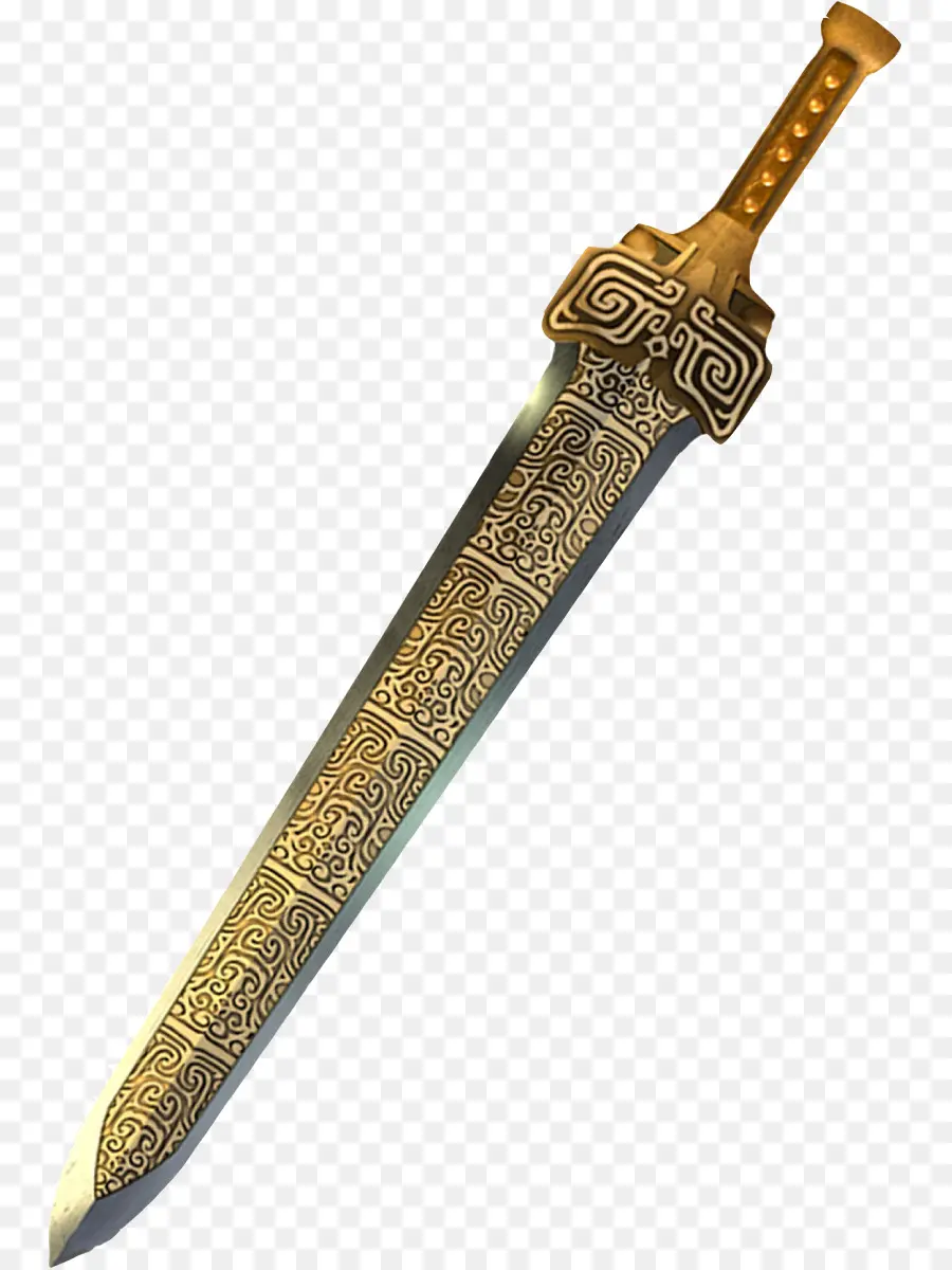 La Dynastie Han，épée PNG