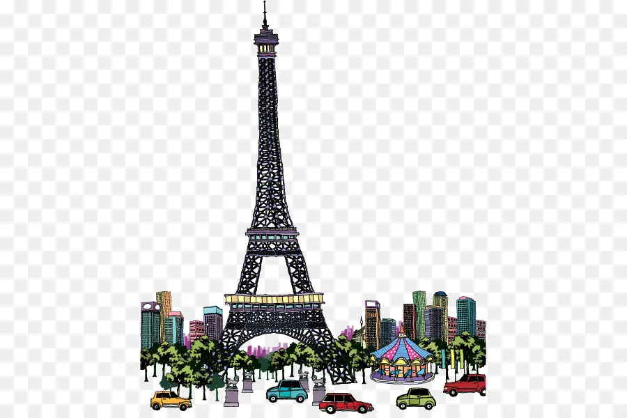 Tour Eiffel，L Arc De Triomphe PNG